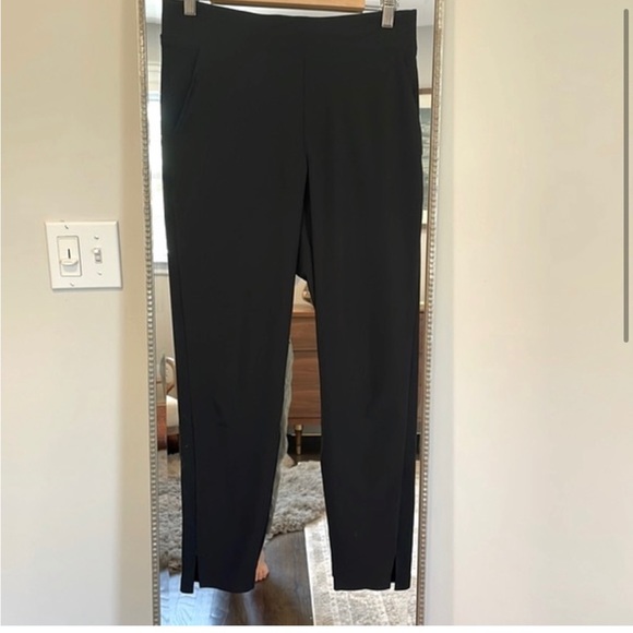 Athleta Brooklyn Ankle pant black pull on jogger pant size 0 - Picture 8 of 16